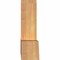Ekena Millwork Portland Smooth Timber Gable Bracket, Western Red Cedar, 60"W x 12"H x 3 1/2"D x 3 1/2"F, 5/12 Pitch GBW060X12X0404POR00SWR - alternate 3